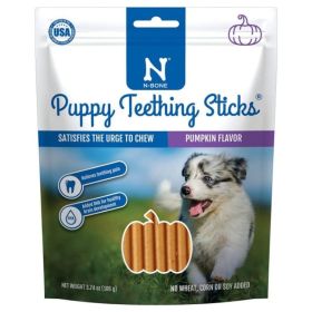 Bone Puppy Teething Sticks Pumpkin Flavor