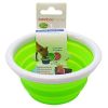 Bamboo Silicone Travel Bowl