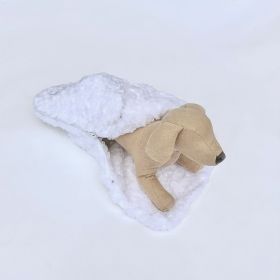 Snuggle Pup Sleeping Bags (Color: White)